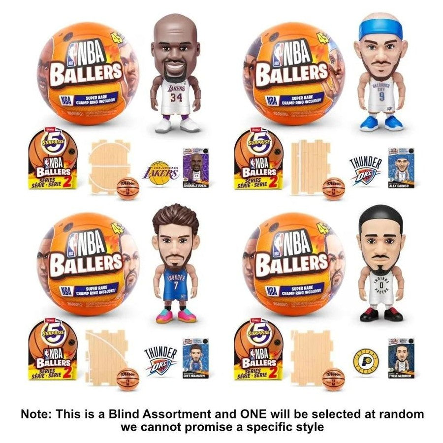 ZURU 5 Surprise NBA Ballers Series 2 assorted – Toys
