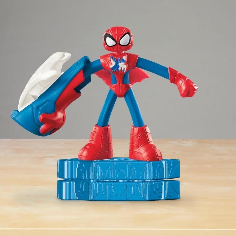 Play-Doh Marvel Spider-Man Thwip Squisher Action Figure