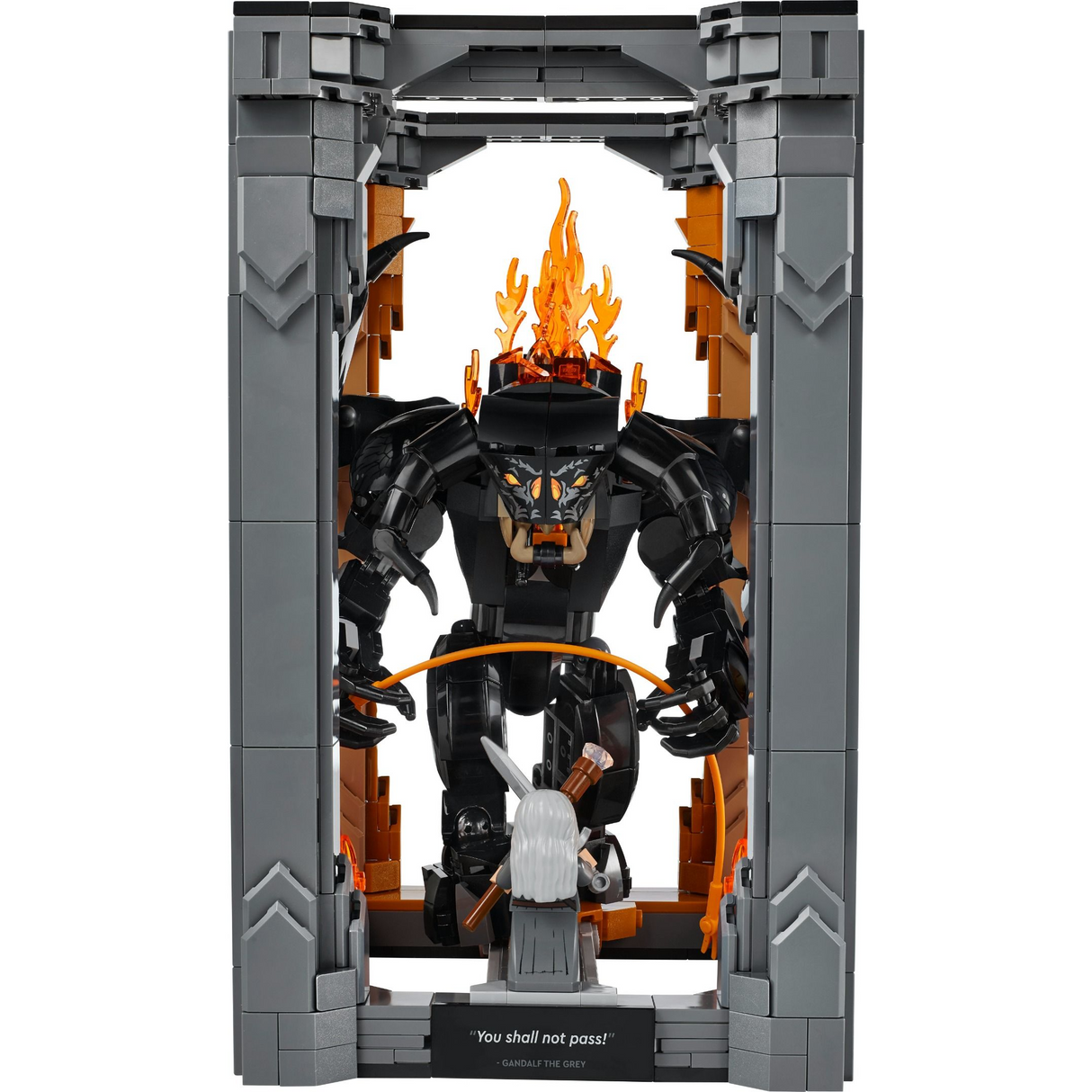 LEGO Icons The Lord of the Rings: Balrog Book Nook 10367