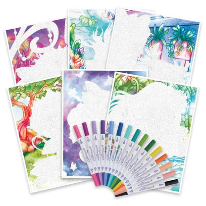 Nebulous Stars Color by Number Book Set Mystery