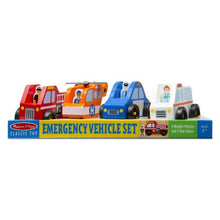 Melissa & Doug Emergency Vehicle Set