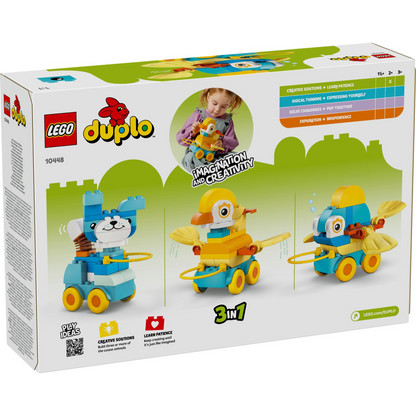 LEGO Duplo 3in1 Animals on Wheels 10448