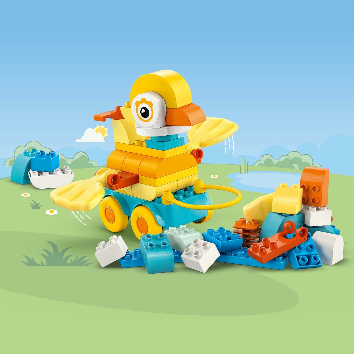 LEGO Duplo 3in1 Animals on Wheels 10448