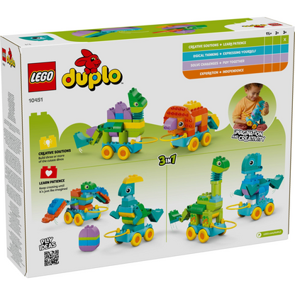 LEGO Duplo 3in1 Dinosaurs on Wheels 10451