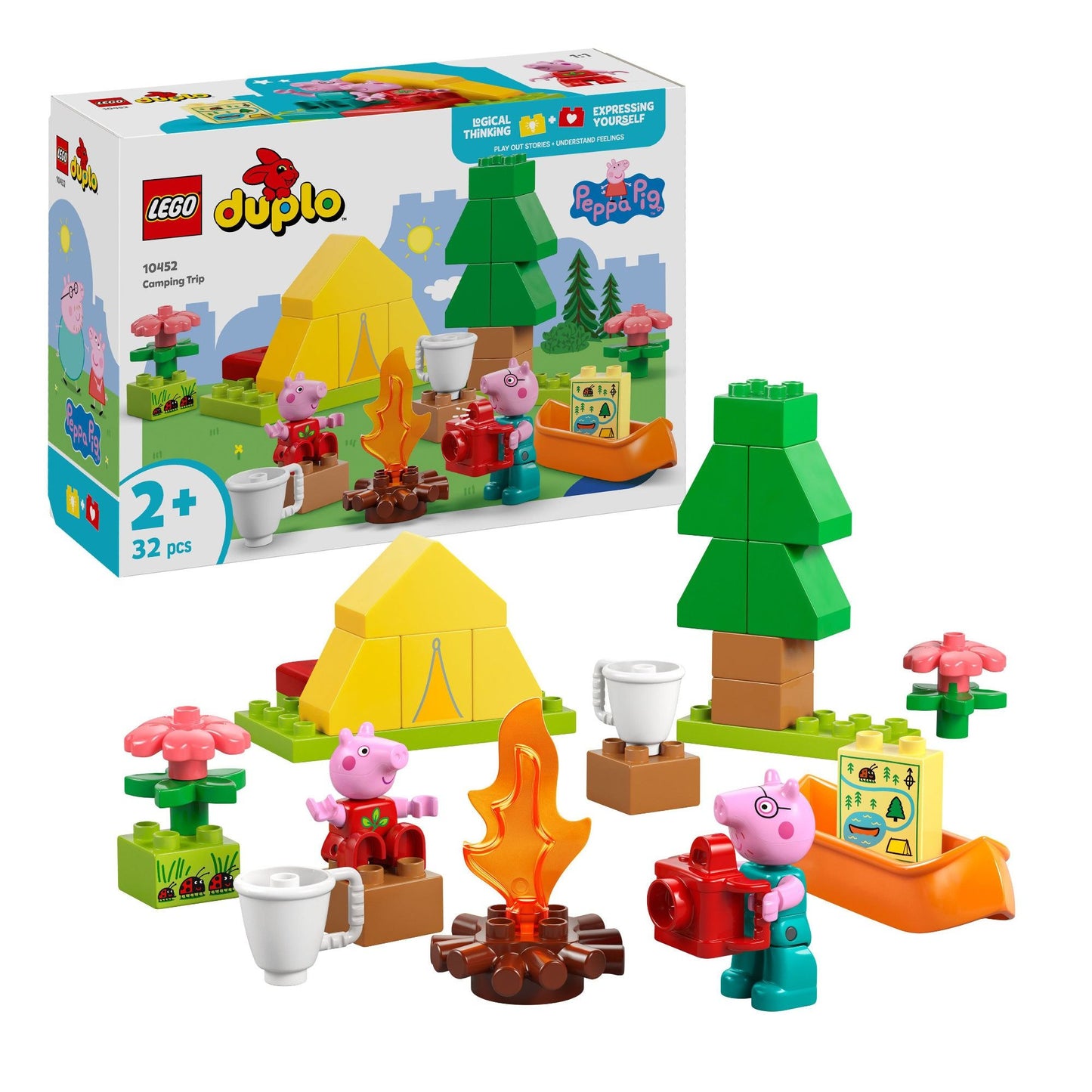 LEGO Duplo Peppa Pig Camping Trip 10452