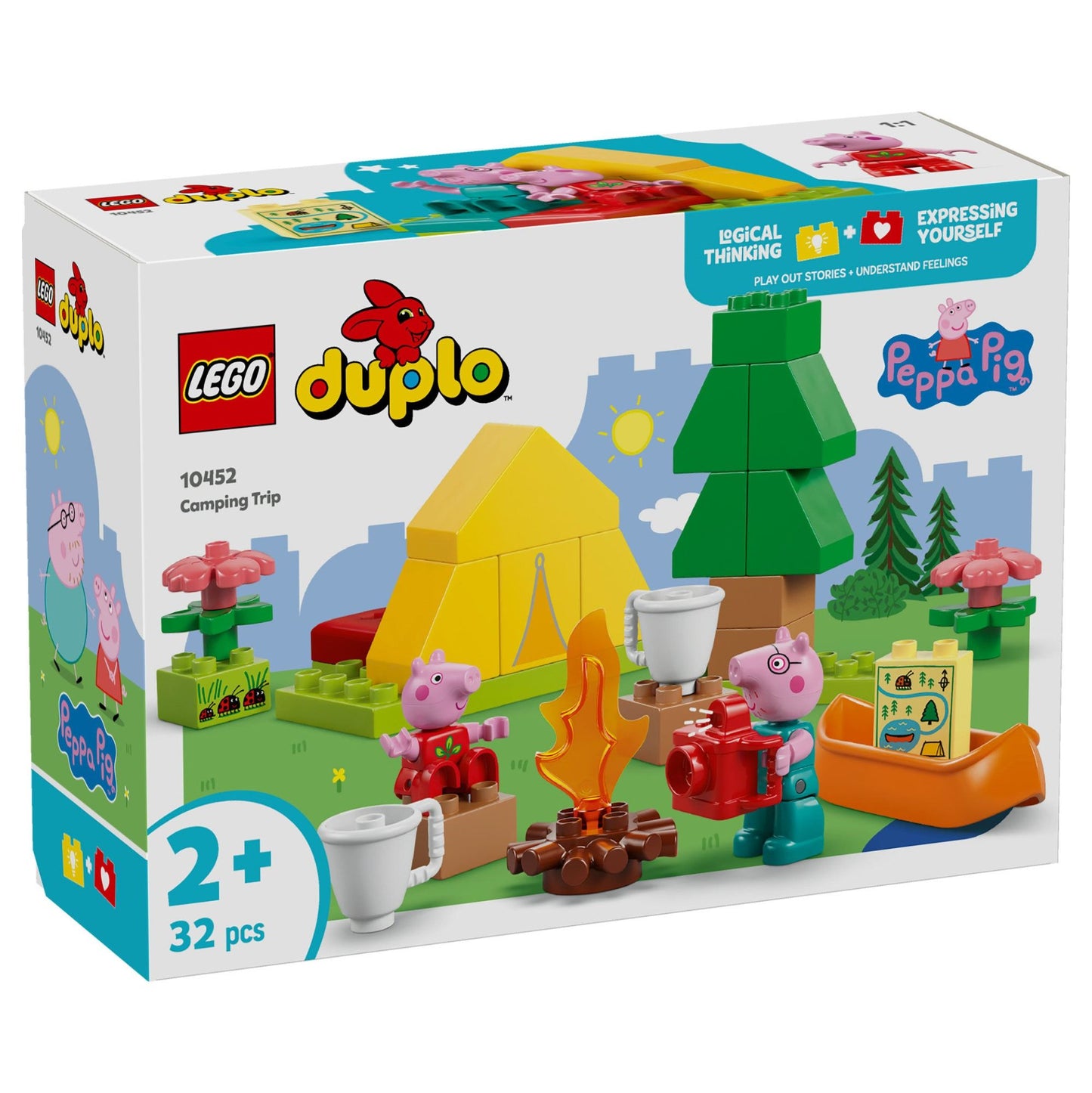 LEGO Duplo Peppa Pig Camping Trip 10452