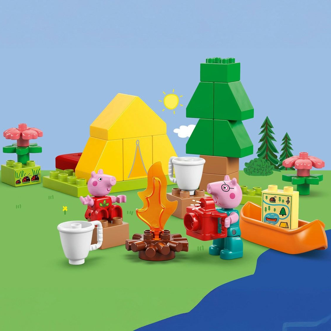 LEGO Duplo Peppa Pig Camping Trip 10452
