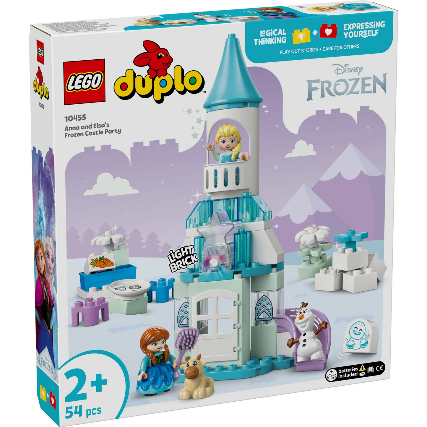 LEGO Duplo Anna and Elsa's Frozen Castle Party 10455