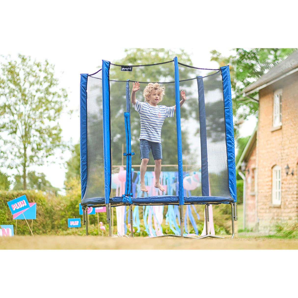 Plum Junior Trampoline, Blue (6 ft)