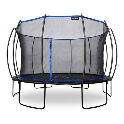 Plum 12ft Deluxe Trampoline PVC with sunshade accessory