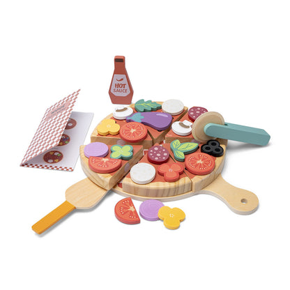New Classic Toys Pizza Play Food Set