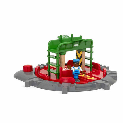 BRIO 33476 Turntable and Figure