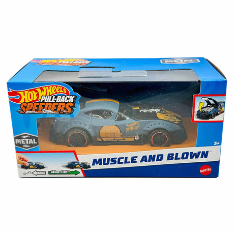 Hot Wheels Pullbacks Muscle and Blown