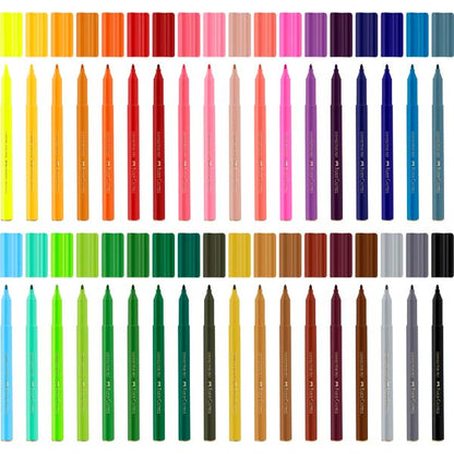 Faber-Castell Connector Pen Colour Markers Pack of 36