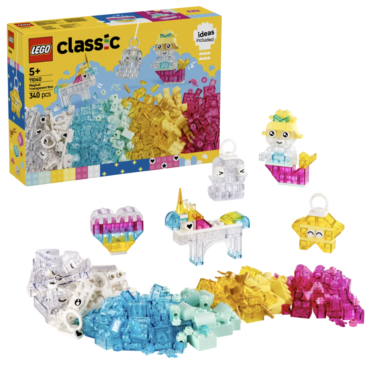 LEGO Classic Magical Transparent Box 11040