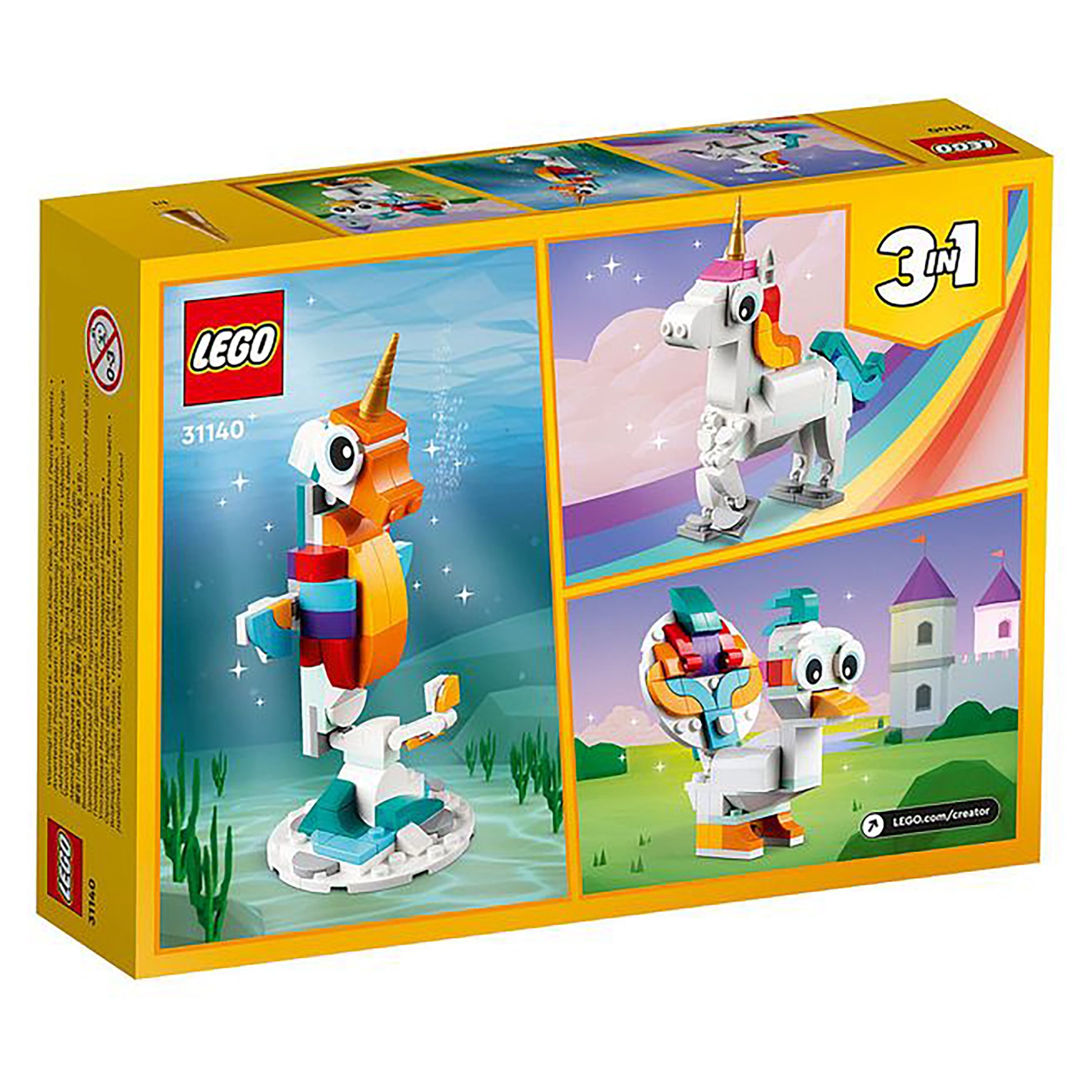 LEGO Creator Magical Unicorn 31140 (145 pieces)