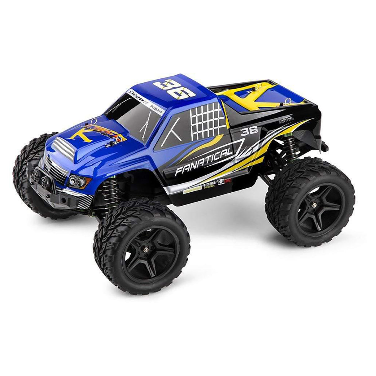 Rusco Pro 1:12 RC 2.4GHz Dune Crusher Desert Blaster Buggy in Blue