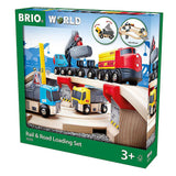 BRIO 33210 Rail and Road Loading Set