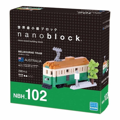 nanoblock Melbourne Tram (290 pieces)