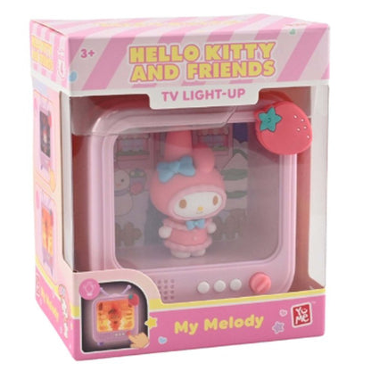 Yume Toys Hello Kitty Yume Bedside Light TV My Melody