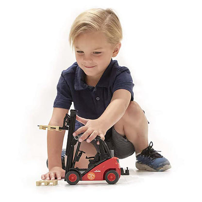 Bruder 1:16 Linde Fork Lift H30D with 2 Pallets Toy Truck