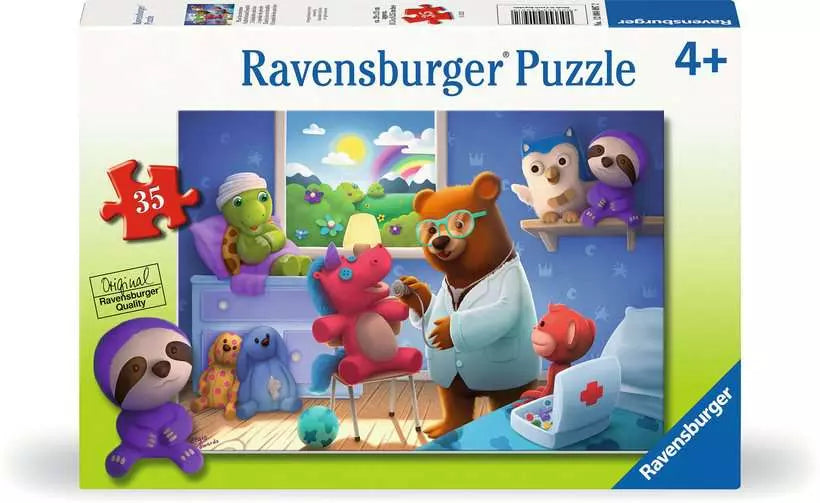 Ravensburger Stuffed Animal Hospital 35 Pieces Puzzle