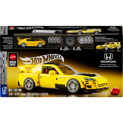 Mattel Brick Shop Hot Wheels '07 Honda S2000