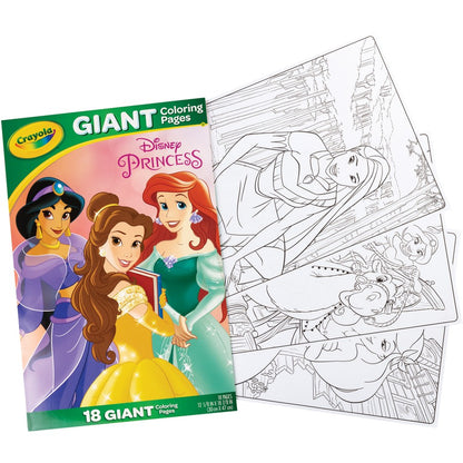 Crayola Giant Coloring Pages Disney Princess