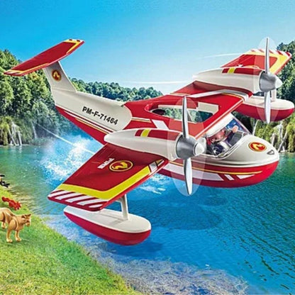 Playmobil Firefighting Plane With Extinguishing Function