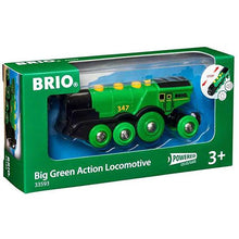 BRIO Big Green Action Locomotive