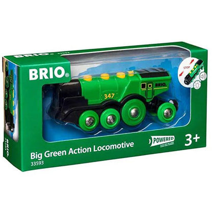 BRIO Big Green Action Locomotive