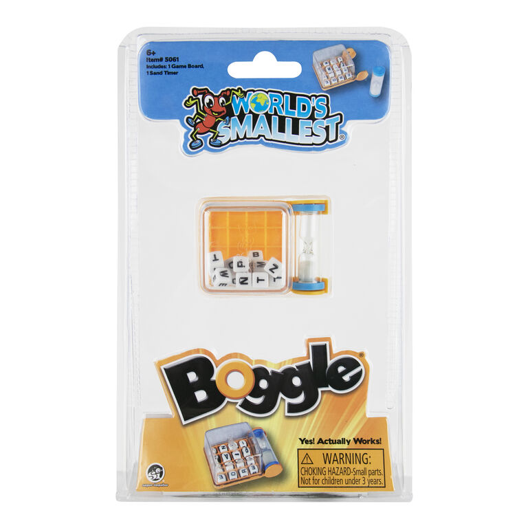 Worlds Smallest Boggle