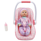Gigo 16" Baby Doll In Carrier Purple