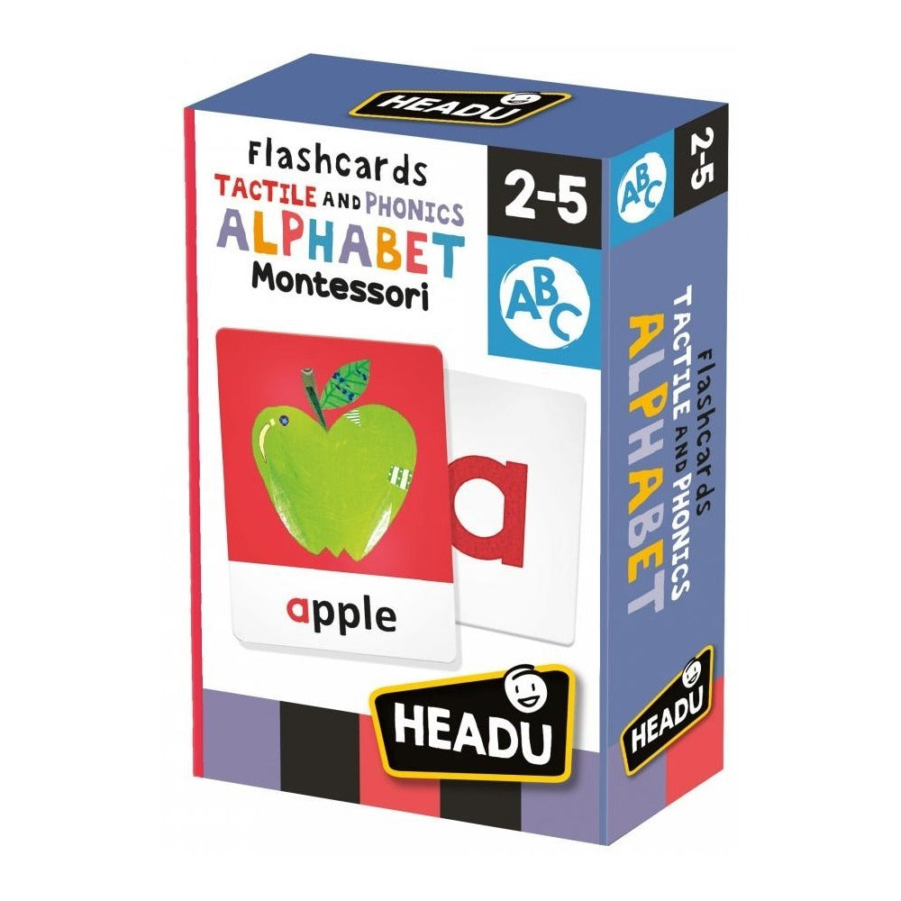 Montessori Flashcards Tactile and Phonics Alphabet
