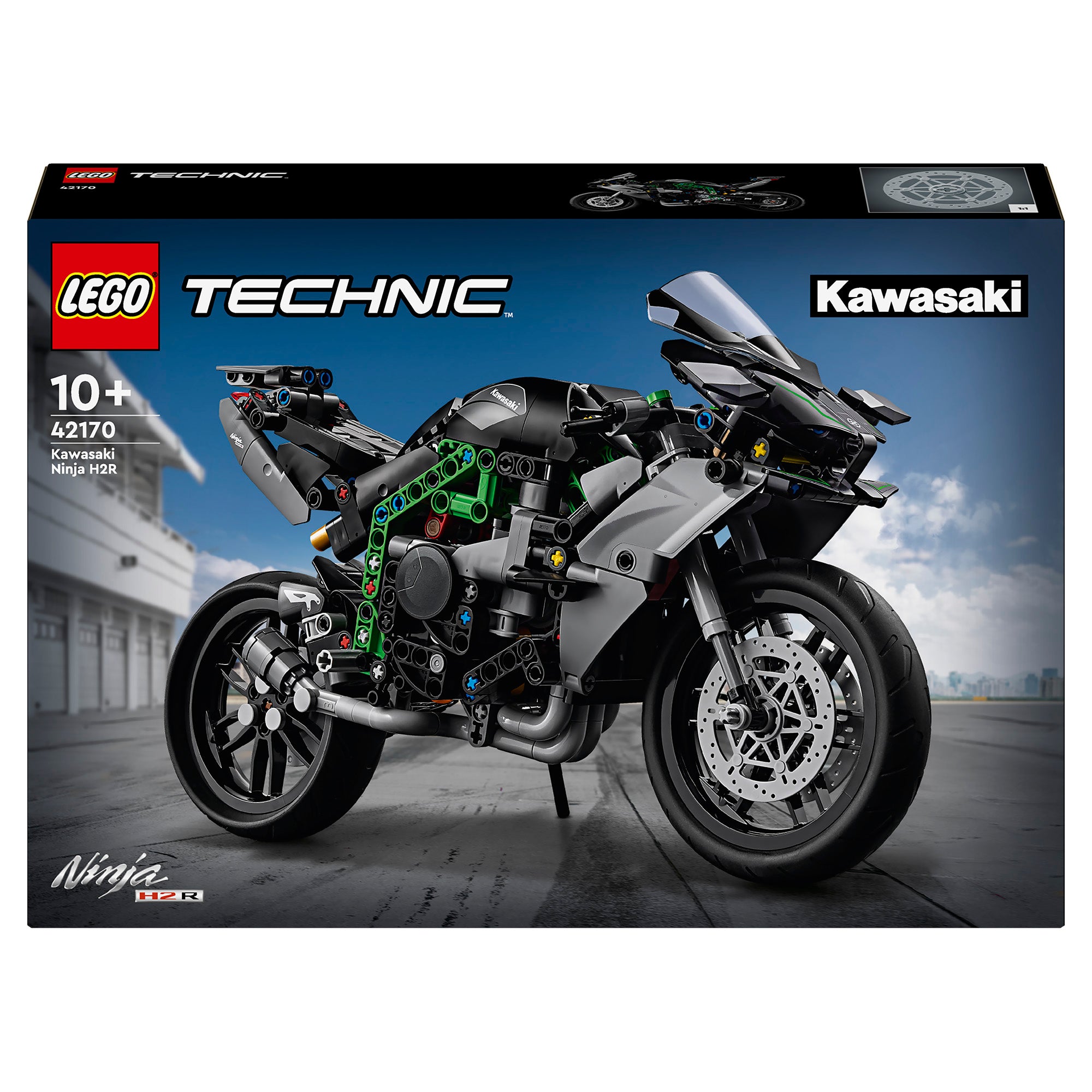 LEGO Technic Kawasaki Ninja H2R Motorcycle 42170 – Toys