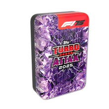F1 Turbo Attax 2025 Mega Tin Lightning Lid Tins