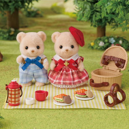 Sylvanian Families Biscuit Bear Sister & Brother