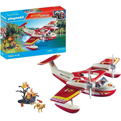 Playmobil Firefighting Plane With Extinguishing Function
