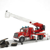 Bruder 1/16 Mack Granite Fire Engine with Slewing Ladder and Water Pump