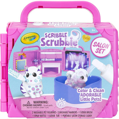 Crayola Scribble Scrubbie Salon Set