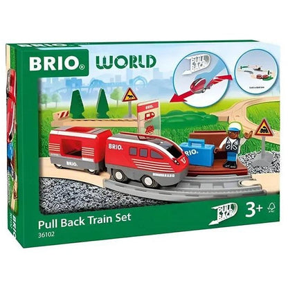 BRIO Pullback Train Set 28 pieces