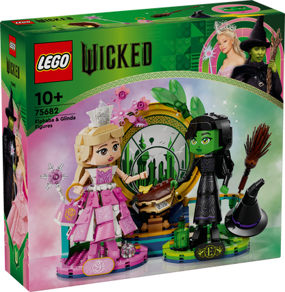 LEGO Wicked Elphaba & Glinda Figures 75682, (558-pieces)
