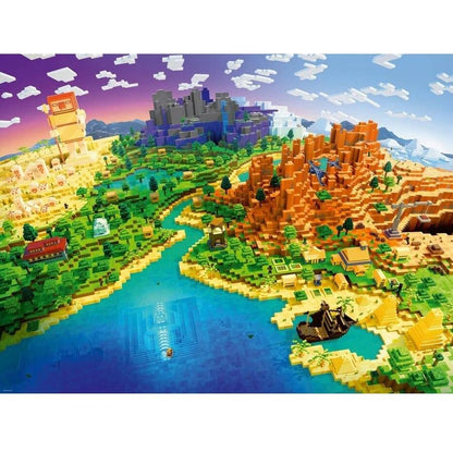 Ravensburger World of Minecraft 500 Puzzle 500 Pieces