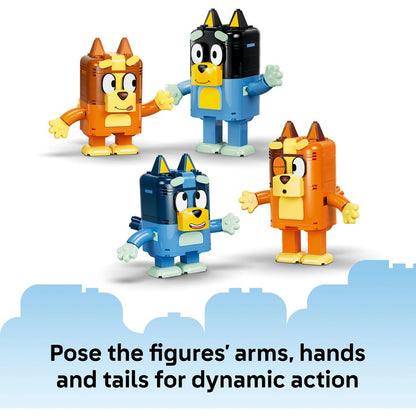 LEGO Bluey Brick-Built Bluey Family 11217