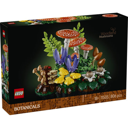 LEGO Botanicals Woodland Mushrooms 11505