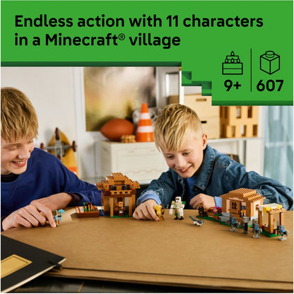 LEGO Minecraft Evoker Village Attack 21596