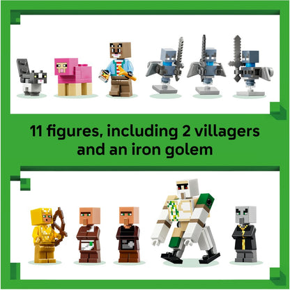 LEGO Minecraft Evoker Village Attack 21596