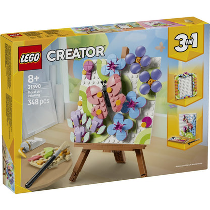 LEGO Creator Floral Art Decor Painting 31390