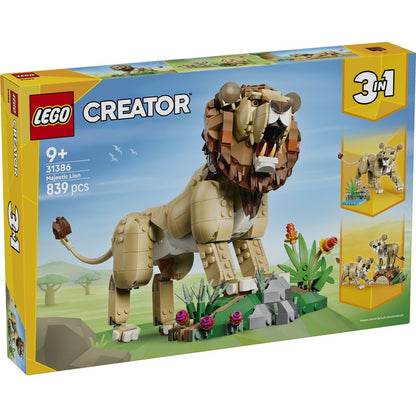 LEGO Creator Wild Animals Majestic Lion 31386