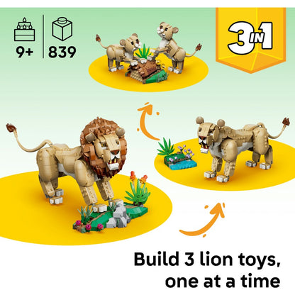 LEGO Creator Wild Animals Majestic Lion 31386